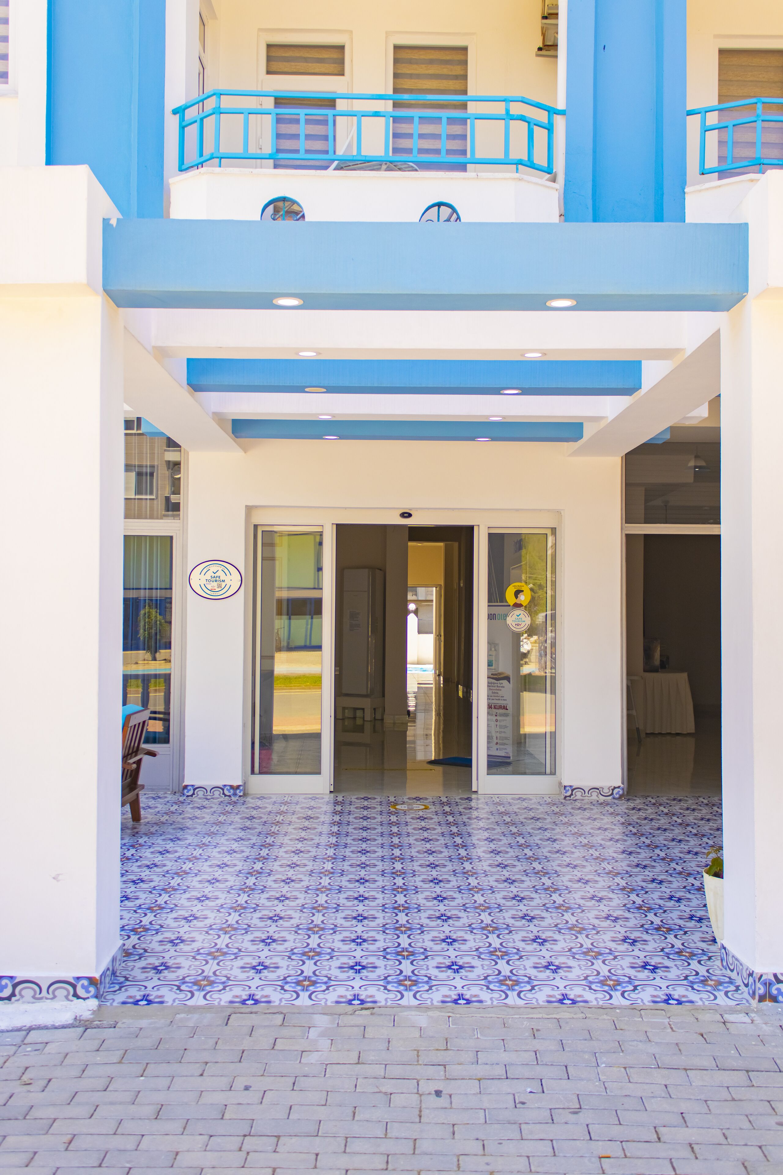 Fassade der Unterkunft