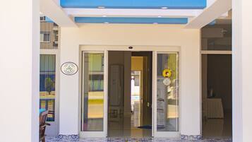 Fassade der Unterkunft