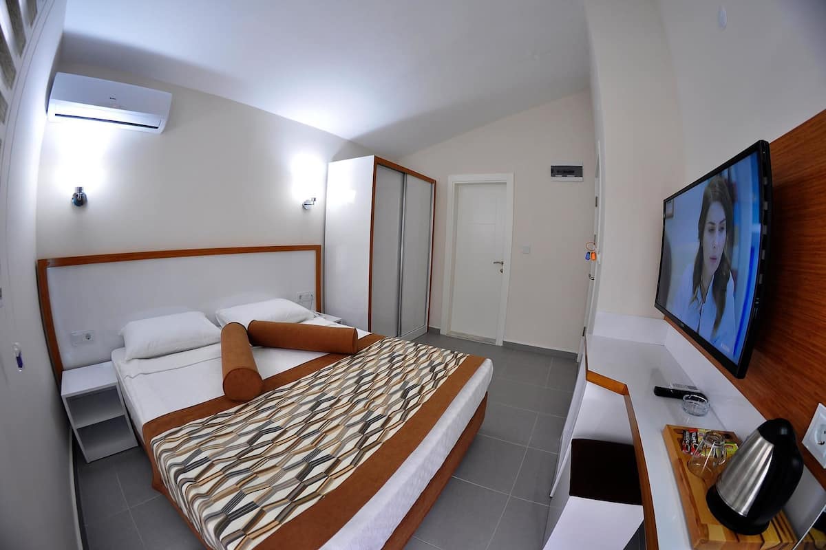 standard double room | 1 bedroom, premium bedding, minibar, in-room safe