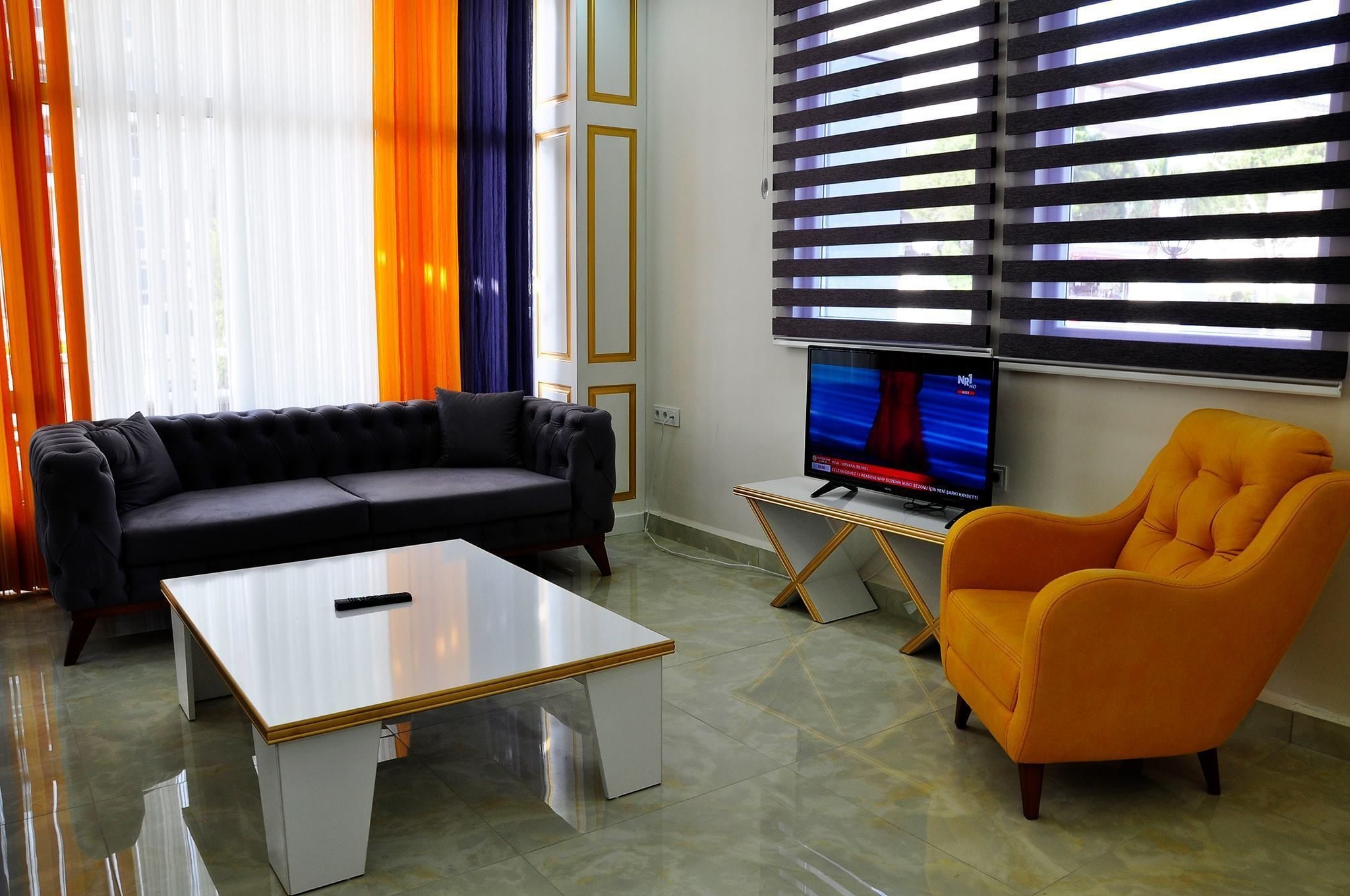 family room | living area | 40-inch lcd tv with satellite channels, tv