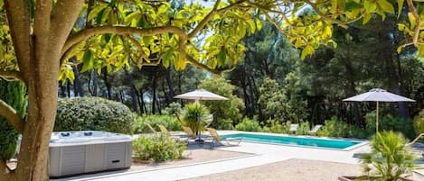 Chambre Double Deluxe, salle de bains privée | Vue depuis l’hébergement