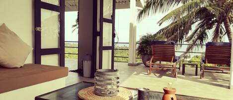 Sala de estar en el lobby