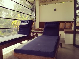 Superior Penthouse, Multiple Beds, Smoking, Ocean View | Terrace/patio