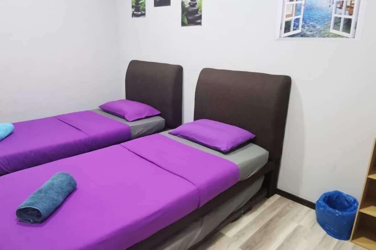 1 habitación, ropa de cama de alta calidad y cortinas blackout