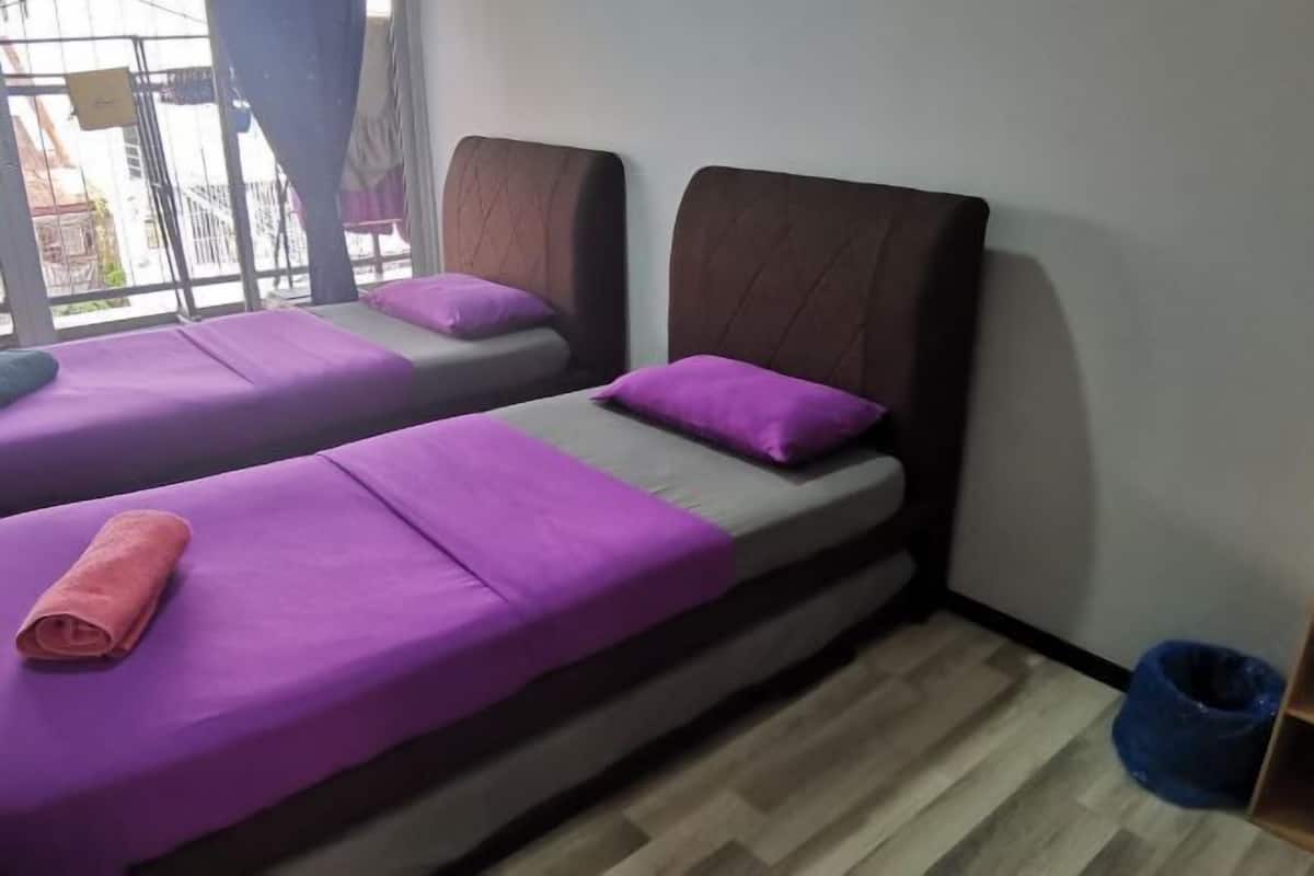 1 habitación, ropa de cama de alta calidad y cortinas blackout
