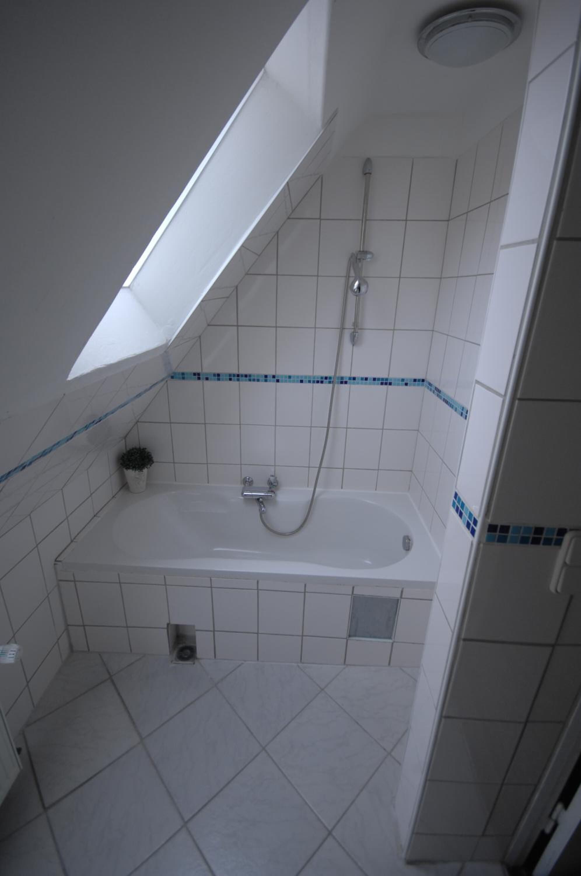 combined shower/bathtub, hair dryer, towels