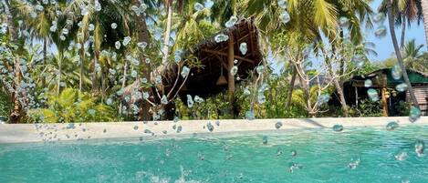 Alberca al aire libre