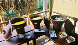 Free daily local cuisine breakfast 