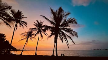 家庭小屋, 独立浴室 (Lagoon Cabana) | 沙滩/海景