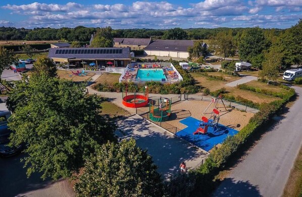 Aerial view - Camping Le Diben (Larmor-Baden)
