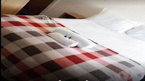 Blackout drapes, iron/ironing board (on request), bed sheets - Gothenburg Hotel (Dunfermline)
