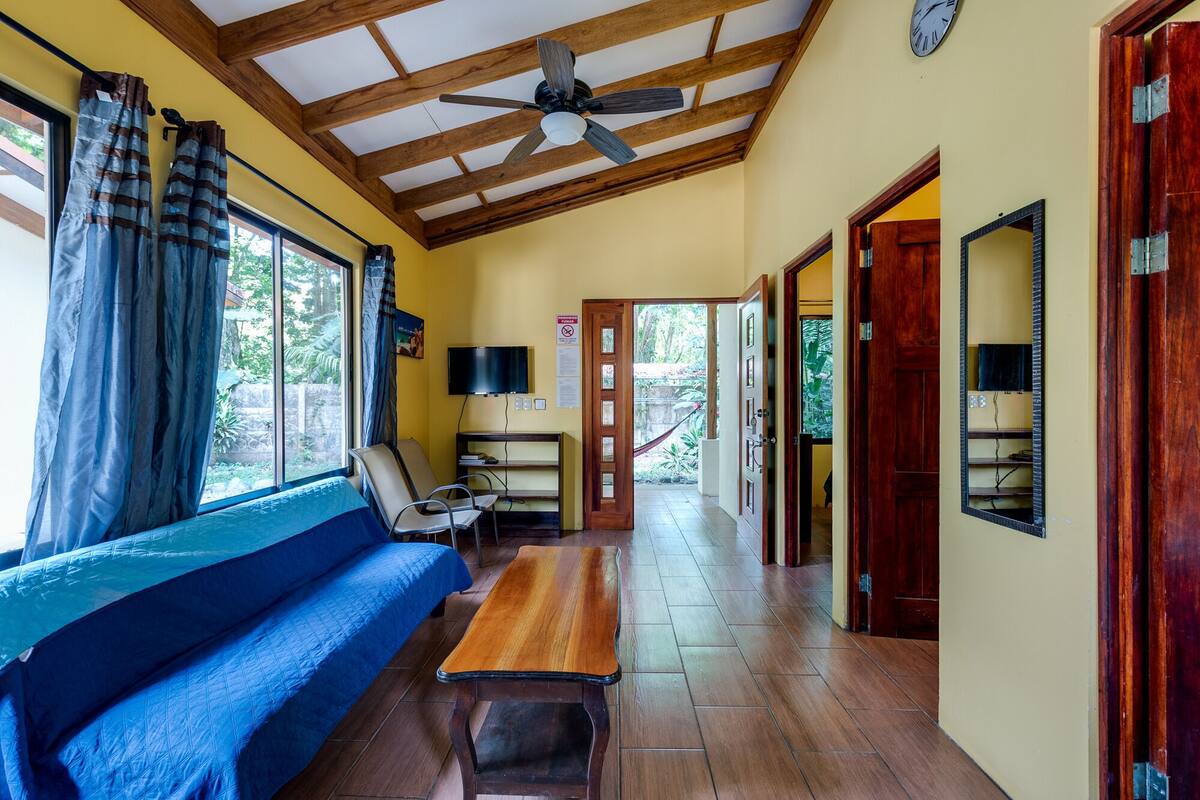 townhome, 2 bedrooms, garden view | egyptian cotton sheets, premium bedding, iron/ironing board, free wifi