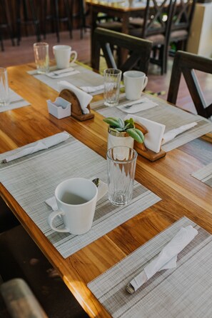 Breakfast, lunch, dinner served; Mediterranean cuisine, pool views