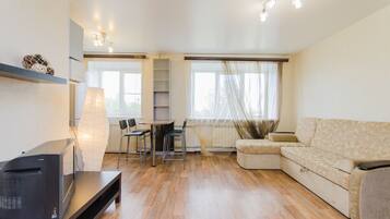 Apartment, 1 Schlafzimmer | Wohnzimmer | LCD-Fernseher