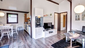 Bungalow (Silbersee ) | Sala de estar | Televisión de pantalla plana 