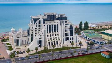 Fassade der Unterkunft