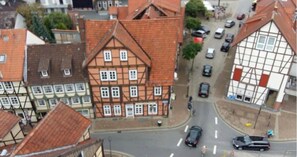 منظر من الجو على ارتفاع عالٍ