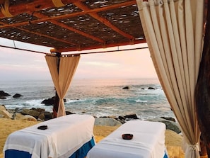 Massagens na praia