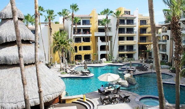 Poolside bar