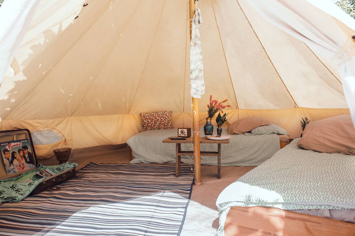 Deluxe Tent | Individually decorated, individually furnished