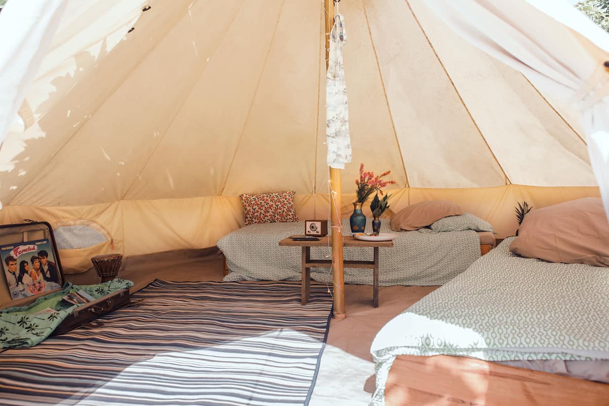 Deluxe Tent | Individually decorated, individually furnished
