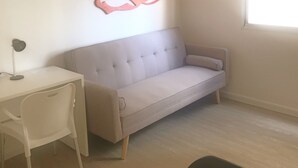 Huoneisto, kaupunkinäköala | Oleskelualue
