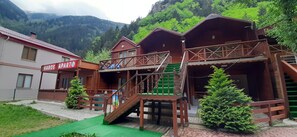 Fassade der Unterkunft