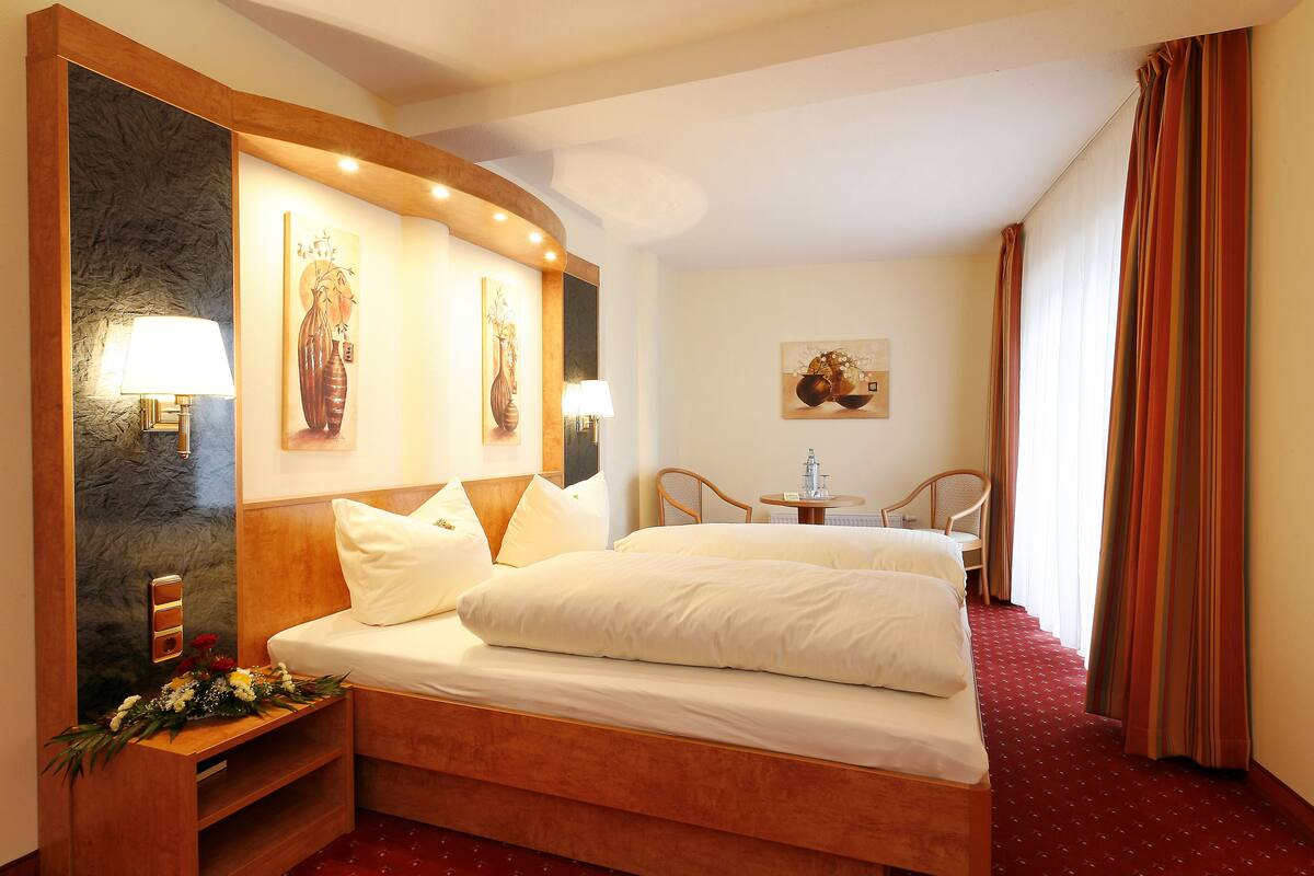 double room | in-room safe, desk, blackout curtains, free cots/infant beds