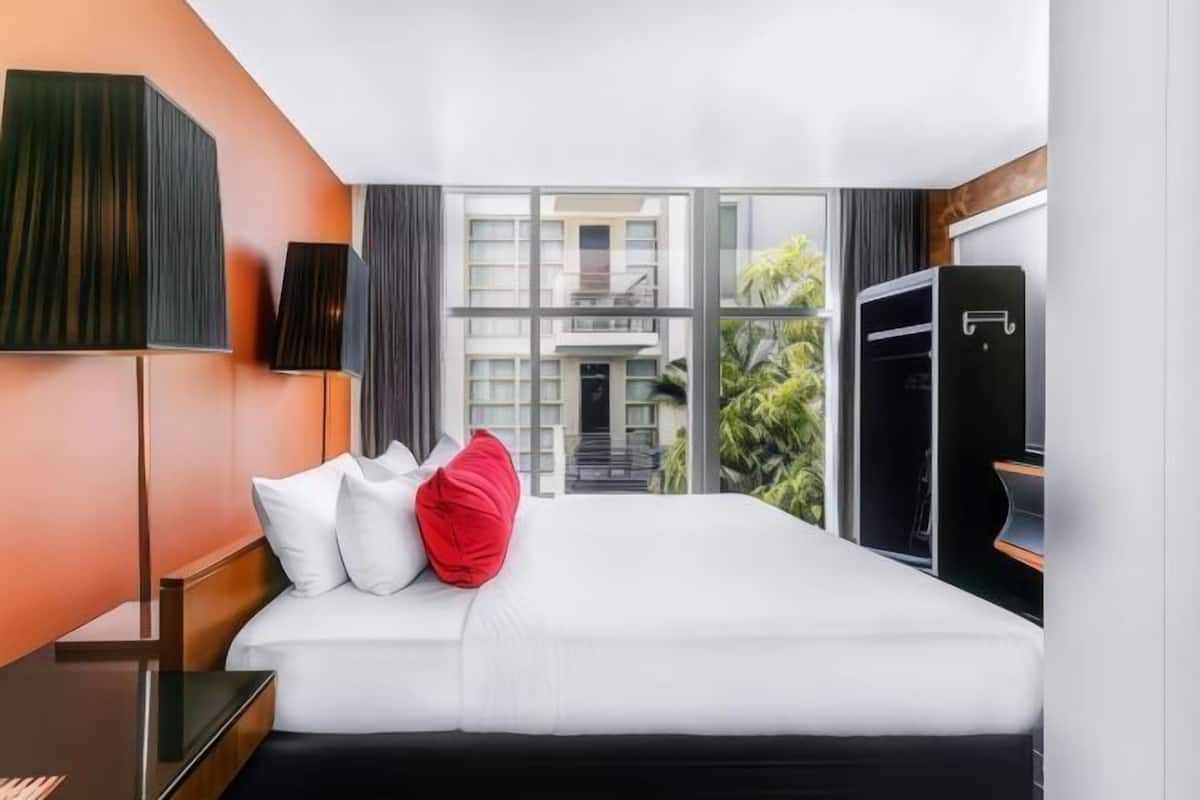 1 slaapkamer, hypoallergeen beddengoed, een minibar