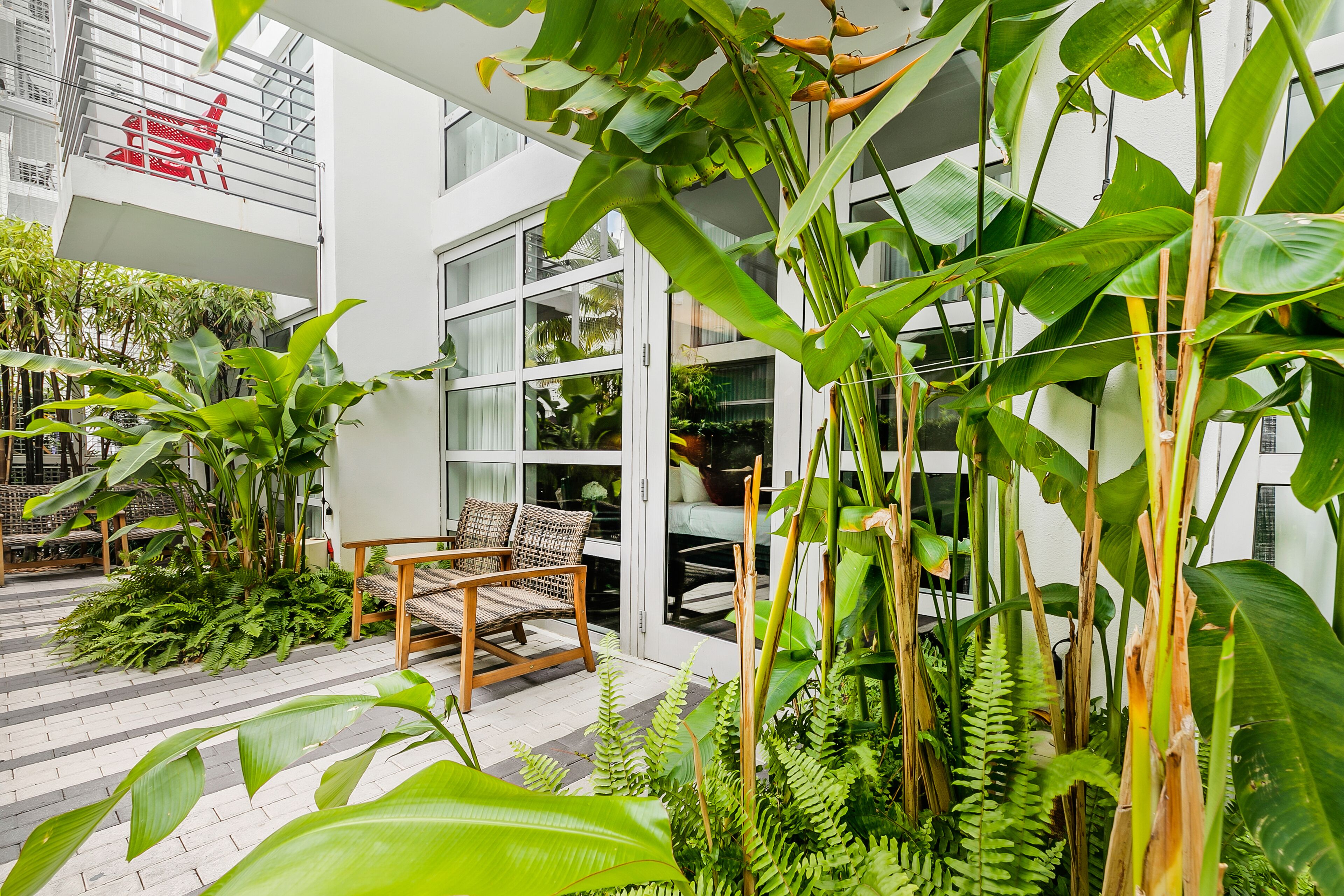 Deluxe Room, 1 King Bed, Garden View | View from room