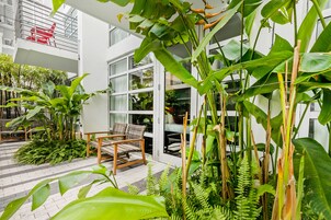 Deluxe Room, 1 King Bed, Garden View | View from room