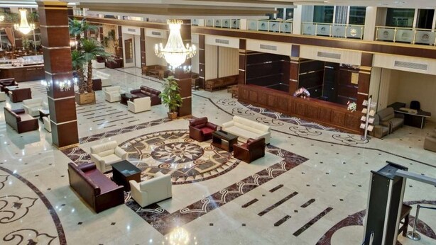 Sitteområde i lobbyen