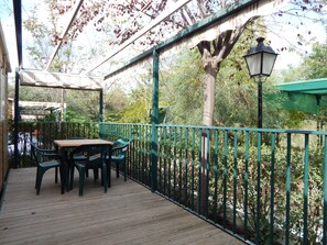 Terrace/patio - Camping Rural Presa La Vinuela (Vinuela)