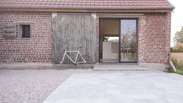 Quadruple Room, Multiple Beds, Garden View | Terrace/patio