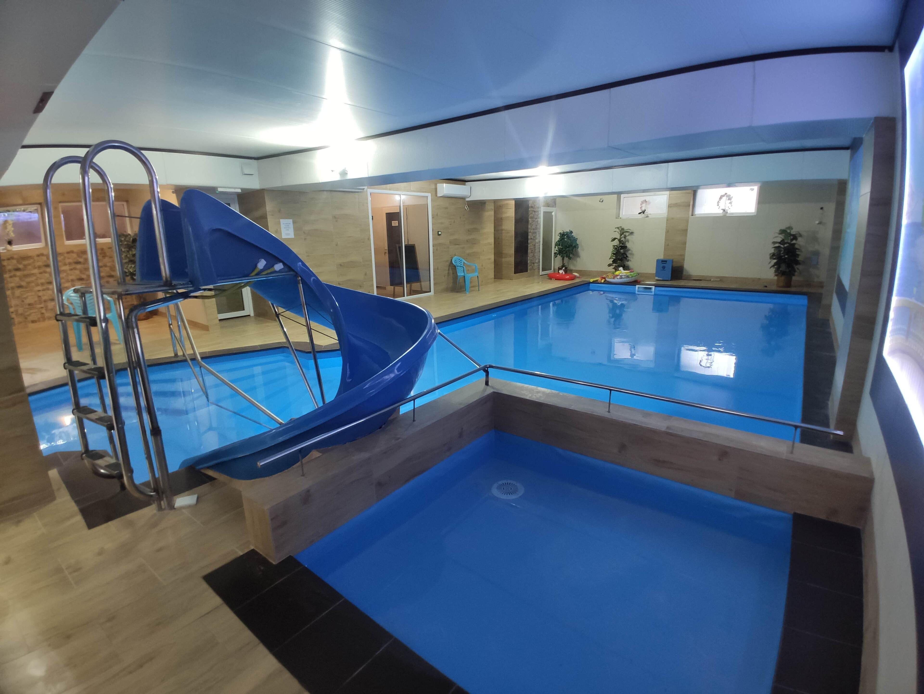 Indoor pool, a lap pool