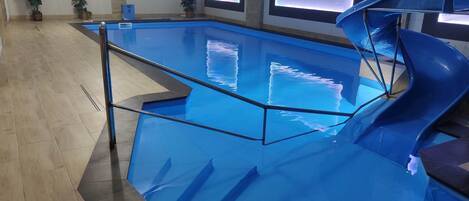 Indoor pool, a lap pool