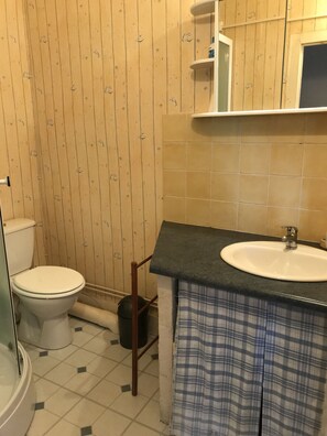 Douche, douche hydromassante, sèche-cheveux