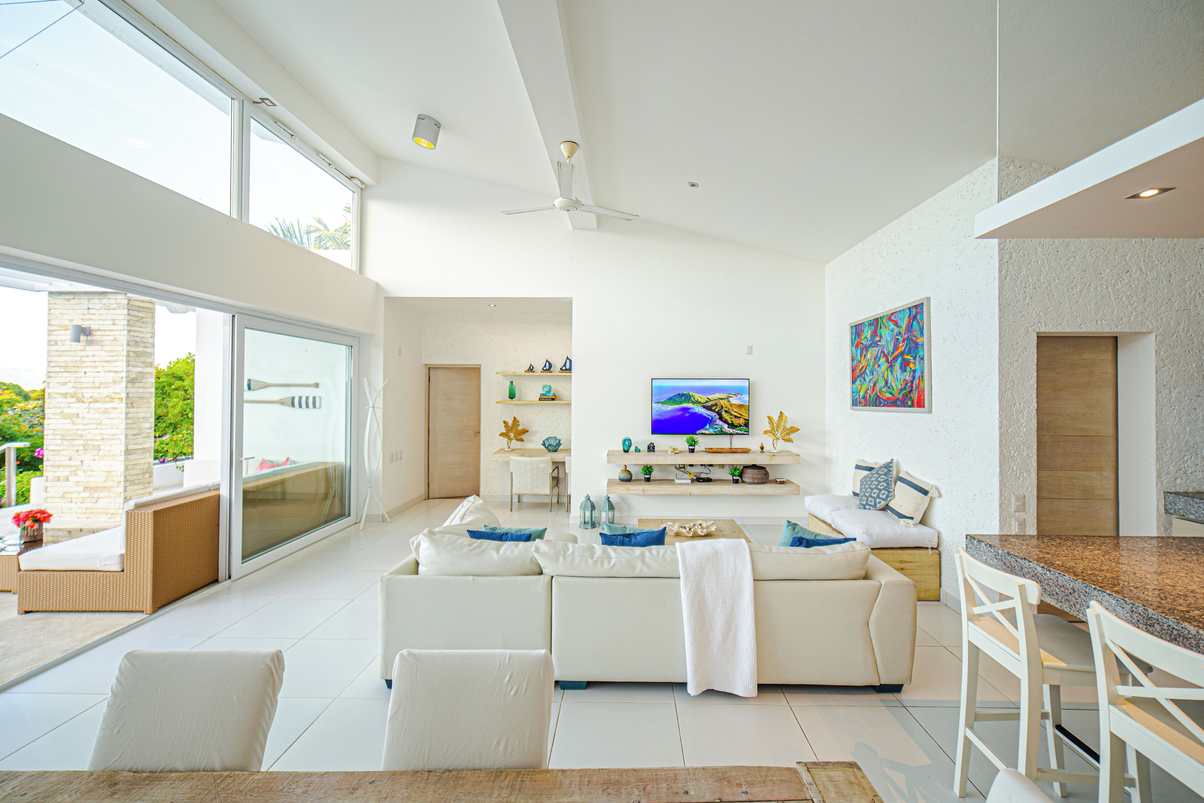 Casa Karma: 3-Bedroom Villa with Pool | 4 bedrooms, premium bedding, in-room safe, individually decorated