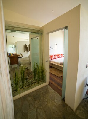 Villa Romantique, 2 chambres, bain à remous, vue océan | Équipements de salle de bain