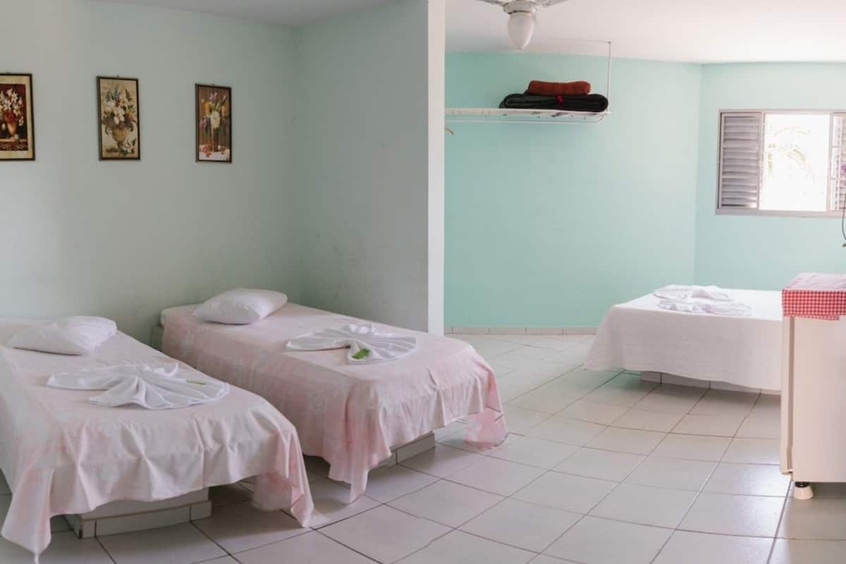 Minibar, bed sheets