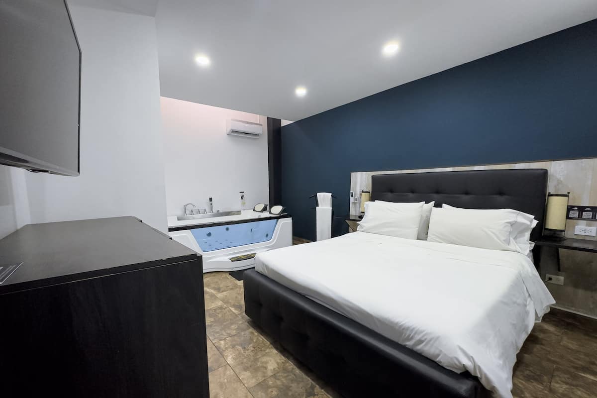 Economy appartement, 2 queensize bedden | Een minibar, een kluis op de kamer, individueel gedecoreerd