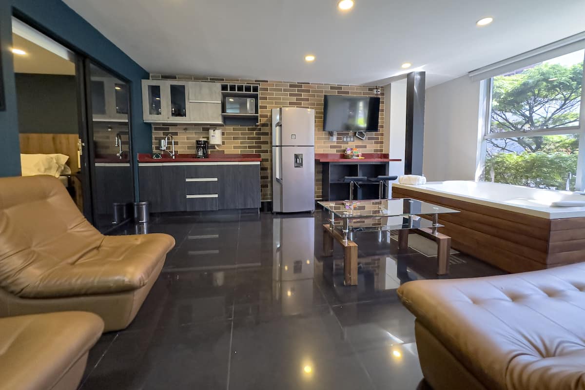 Provence Lofts 302 | Privékeuken | Een koffiemolen