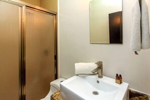 Family Apartment, 2 Double Beds, City View | Bathroom | Shower, free toiletries, towels - Davinci By Vtpvacaciones (Playa del Carmen)