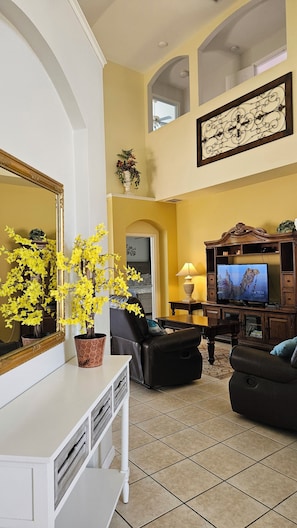 Smart TV, video-game console, DVD player, music library