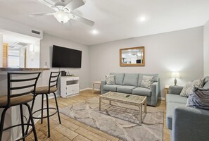 TV - Station One's First Flight at Station One 2 Bedroom, Easy Access to the Oceanfront! (Kill Devil Hills)