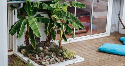 Pied à terre calme et proche des plages. Idéal en famille ou entre amis