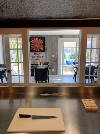 Opções para refeição. Sea Street Inn