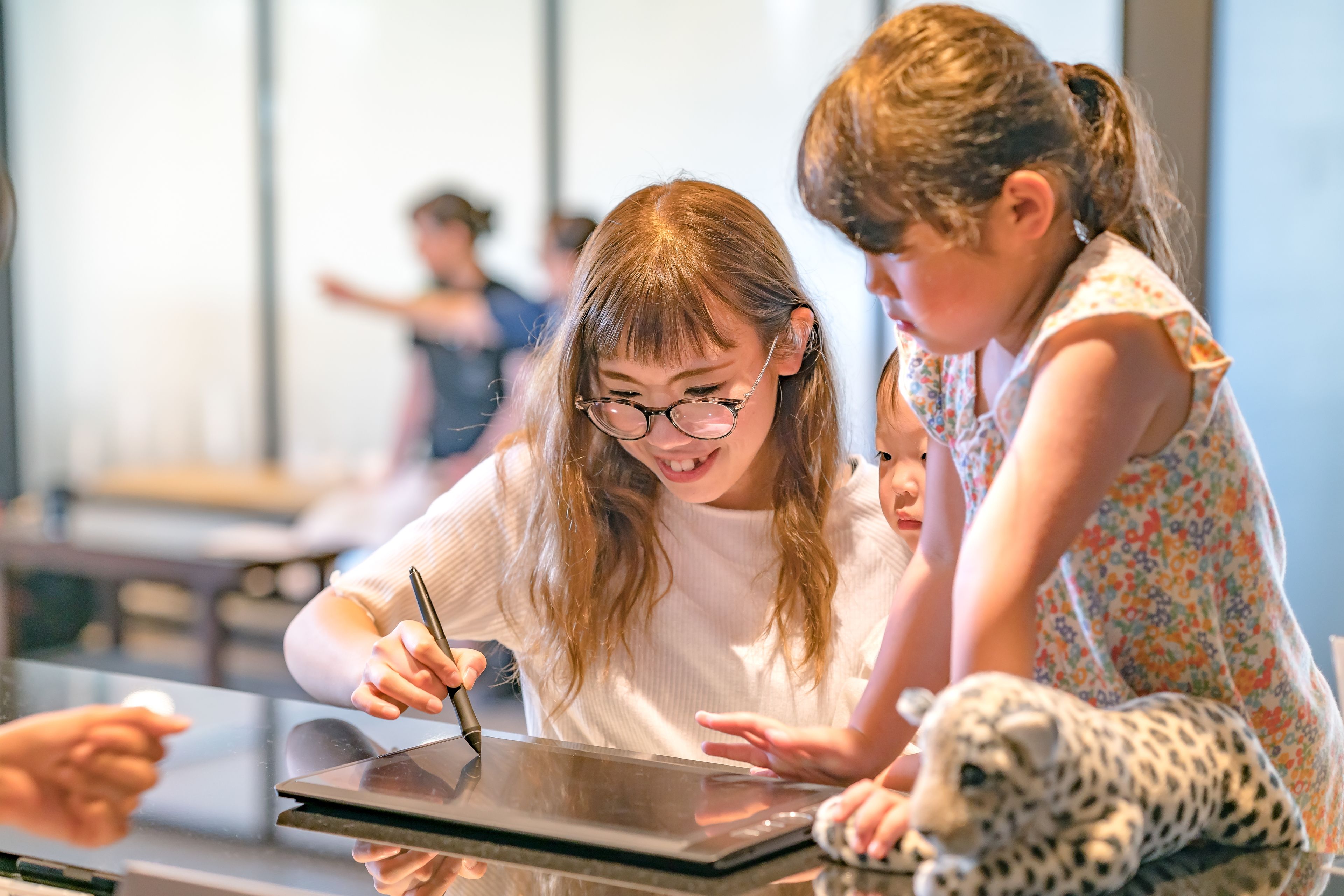 check-in/check-out kiosk