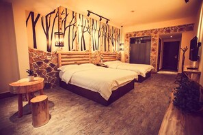 Classic Twin Room | Desk, blackout curtains, free WiFi - Zhangjiajie Interval Time Travel Inn (Zhangjiajie)