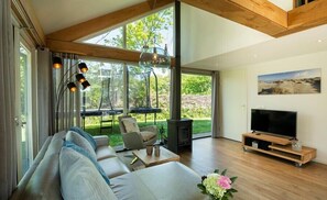 Télévision, cheminée